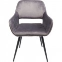Chair with Armrest San Francisco Grey Kare Design