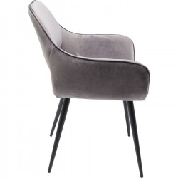Chair with Armrest San Francisco Grey Kare Design