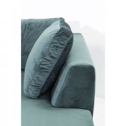 Corner Sofa Gianni Velvet Green Right Kare Design