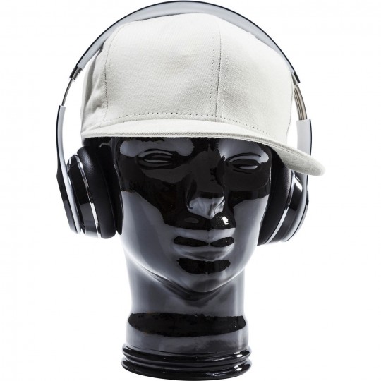 Peça Decorativa Headphone Mount Preta Peça Decorativa Headphone Mount Preta