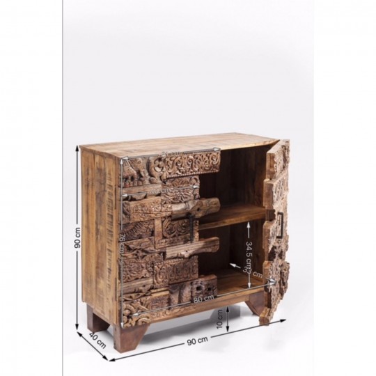 Sideboard Shanti Surprise Puzzle Nature 2 Doors Kare Design Sideboard Shanti Surprise Puzzle Nature 2 Doors Kare Design