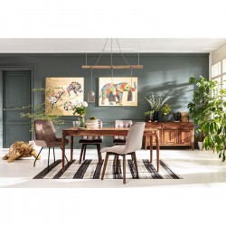 Picture Touched Flower Elefant 90x120cm Kare Design