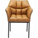 Cadeira de braços Thinktank Castanho-83640 (9)
