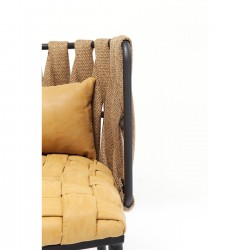 Cadeira de braços Cheerio Amarela incl. Almofada-83643 (3)