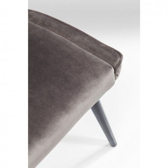 Chair Black Marshall Velvet Grey Kare Design Chair Black Marshall Velvet Grey Kare Design