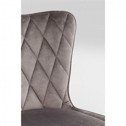 Chair Black Marshall Velvet Grey Kare Design Chair Black Marshall Velvet Grey Kare Design