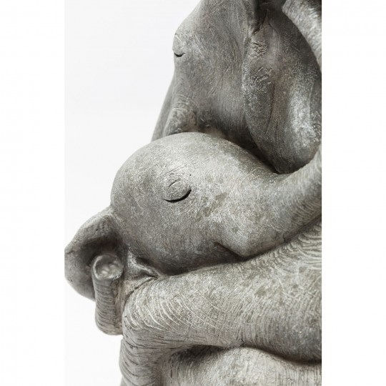 Peça Decorativa Elephant Hug