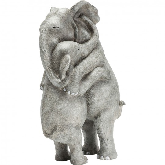 Peça Decorativa Elephant Hug