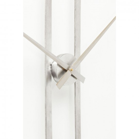 Wall Clock Clip Silver Ø60cm Kare Design Wall Clock Clip Silver Ø60cm Kare Design