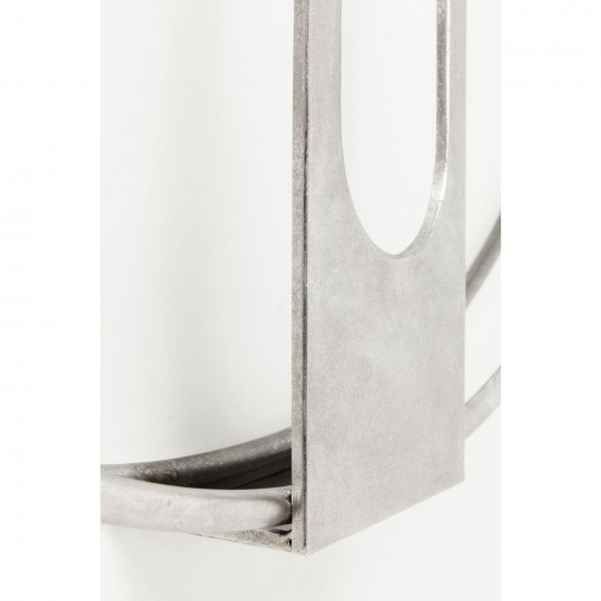 Wall Clock Clip Silver Ø60cm Kare Design Wall Clock Clip Silver Ø60cm Kare Design