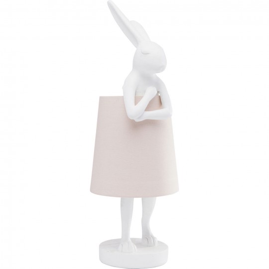 Candeeiro de Mesa Animal Rabbit Branco Candeeiro de Mesa Animal Rabbit Branco
