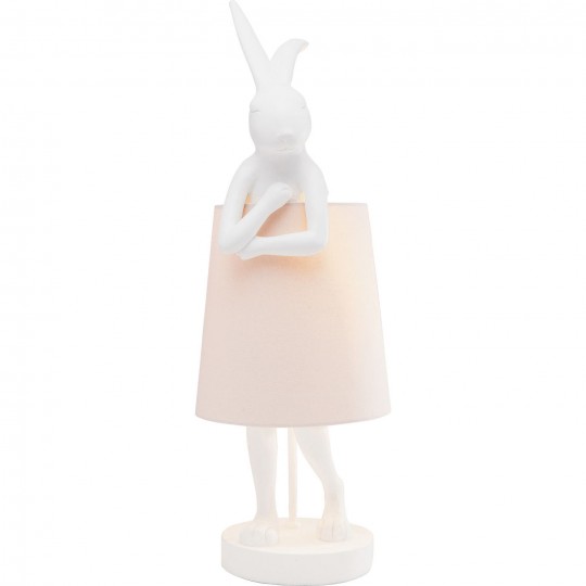 Candeeiro de Mesa Animal Rabbit Branco Candeeiro de Mesa Animal Rabbit Branco