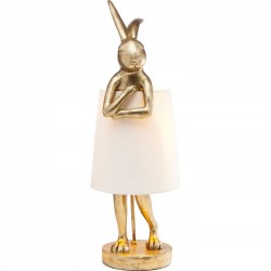 Candeeiro de Mesa Animal Rabbit Gold 68cm-61598 (4)