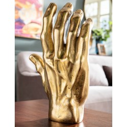 Peça Decorativa Mano Dourada-30201 (5)