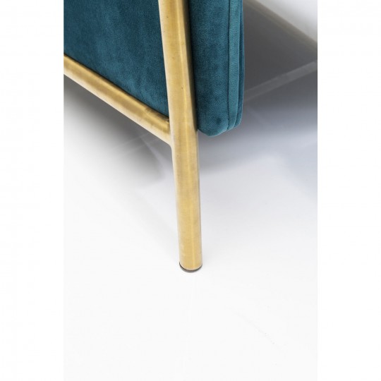 Relax Chair Lazy Velvet Blue Kare Design