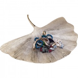 Bowl Ginkgo Leaf 59cm Kare Design
