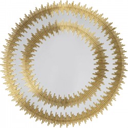 Mirror Solare Gold Ø132cm Kare Design
