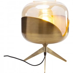 Table Lamp Golden Goblet Ball Kare Design