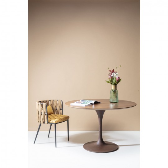 Chair with Armrest Cheerio Yellow Kare Design Chair with Armrest Cheerio Yellow Kare Design