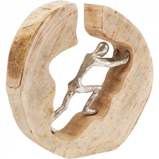 Deco Object Man In Log Kare Design