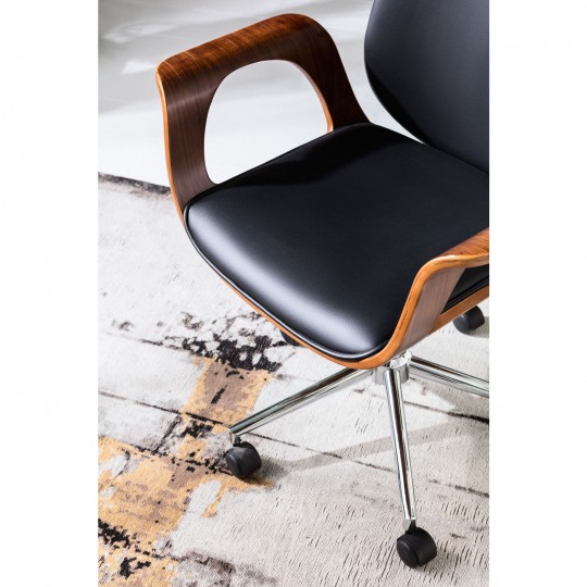 Office Chair Patron Walnut Kare Design