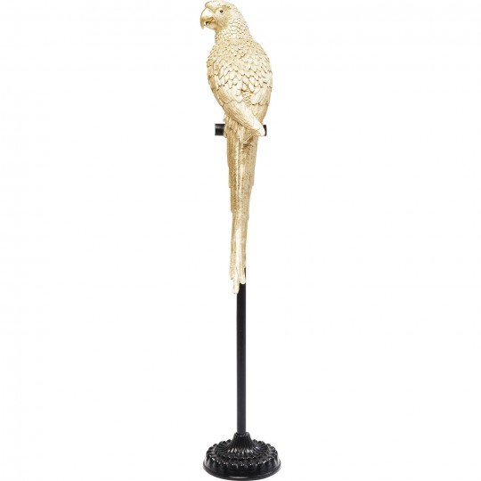 Deco Figurine Parrot Gold Kare Design Deco Figurine Parrot Gold Kare Design