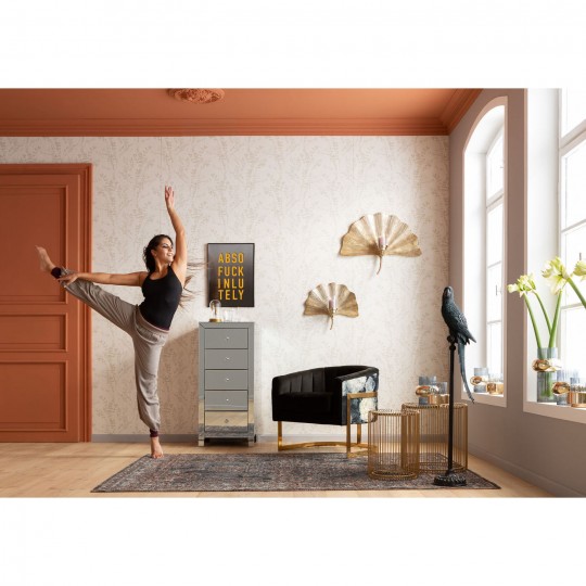 Deco Figurine Parrot Bluegreen Kare Design