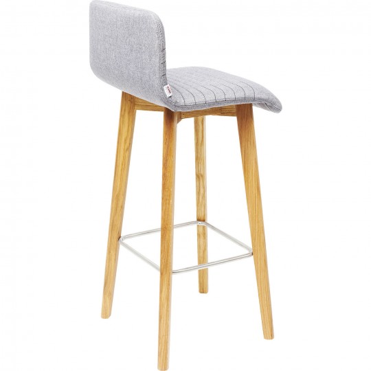 Bar Stool Lara Grey Kare Design Bar Stool Lara Grey Kare Design