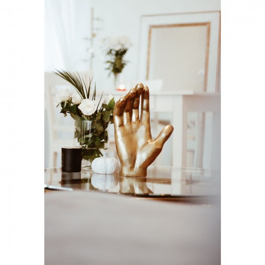 Deco Object Mano Gold Kare Design