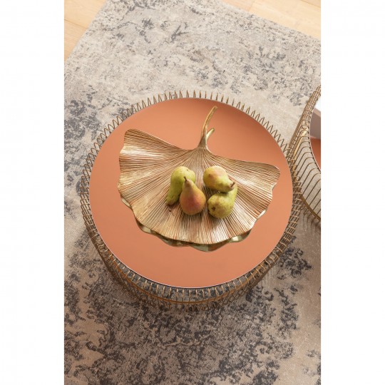 Bowl Ginkgo Leaf 44cm Kare Design