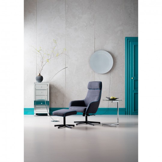 Side Table Easy Living Clear Ø46cm Kare Design