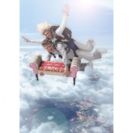 Bench Wing Patchwork Red Kare Design