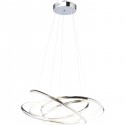 Pendant Lamp Saturn LED Chrome Big Kare Design