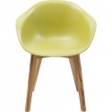 Chair with Armrest Forum Scandi Object Green Kare Design