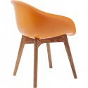 Cadeira com Armrest Forum Scandi Object Laranja