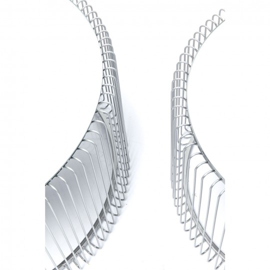 Coffee Table Wire Silver (2/Set) Kare Design Coffee Table Wire Silver (2/Set) Kare Design