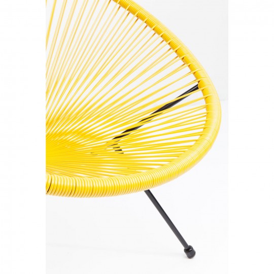 Armchair Acapulco yellow Kare Design Armchair Acapulco yellow Kare Design