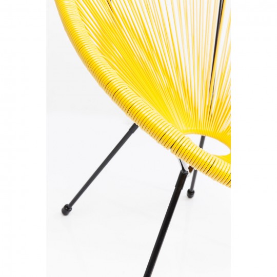 Armchair Acapulco yellow Kare Design Armchair Acapulco yellow Kare Design