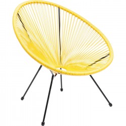 Fauteuil Acapulco jaune