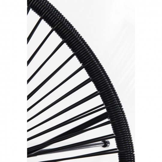 Armchair Acapulco black Kare Design Armchair Acapulco black Kare Design