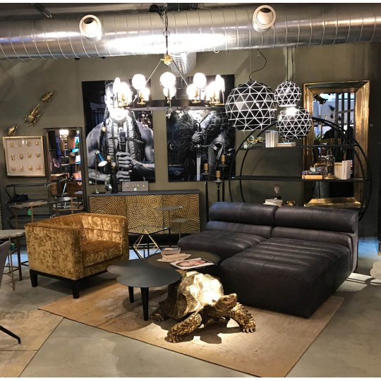 Peça Decorativa Turtle Dourada Big Peça Decorativa Turtle Dourada Big