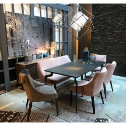 Vaso Barfly Light Azul 43cm