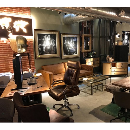 Cadeira de Escritório Cigar Lounge Cadeira de Escritório Cigar Lounge