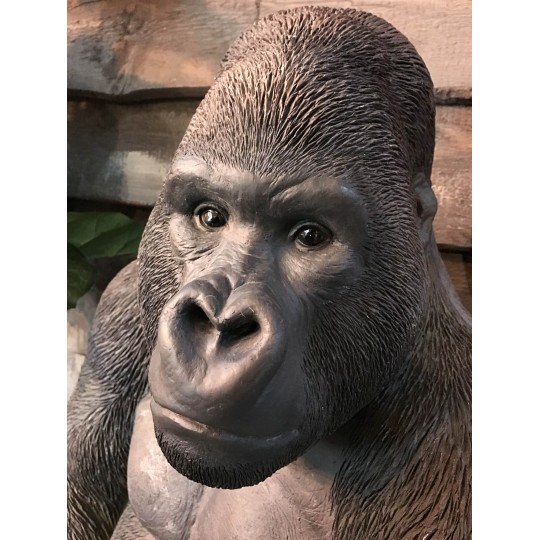Deco Object Monkey Gorilla Side XL Black Kare Design
