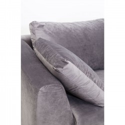 Corner Sofa Gianni Velvet Grey Left Kare Design
