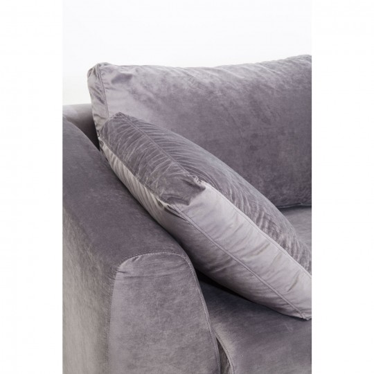 Corner Sofa Gianni Velvet Grey Left Kare Design Corner Sofa Gianni Velvet Grey Left Kare Design