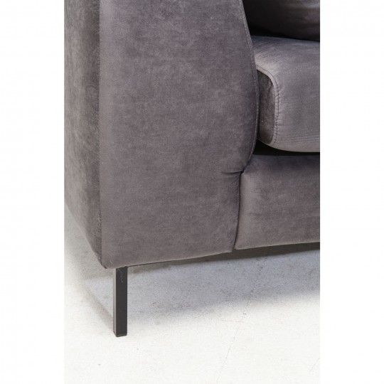 Corner Sofa Gianni Velvet Grey Left Kare Design Corner Sofa Gianni Velvet Grey Left Kare Design