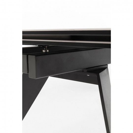 Extension Table Amsterdam Dark 200(45+45)x100cm Kare Design Extension Table Amsterdam Dark 200(45+45)x100cm Kare Design