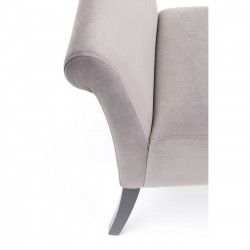 Bench Motley Velvet Silvergrey Kare Design