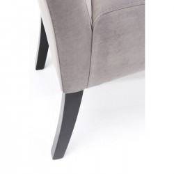 Bench Motley Velvet Silvergrey Kare Design